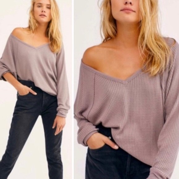 We The Free Tops - Free People We the Free Santa Clara Thermal Top Size M